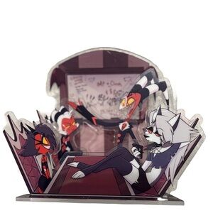 Helluva Boss IMP Office Acrylic Standee SharkRobot Rare - V